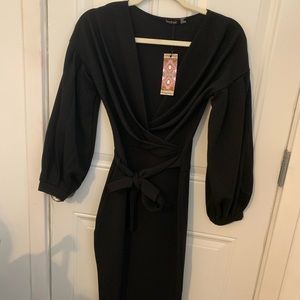 Black office dress